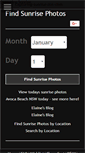 Mobile Screenshot of capturingsunrise.com